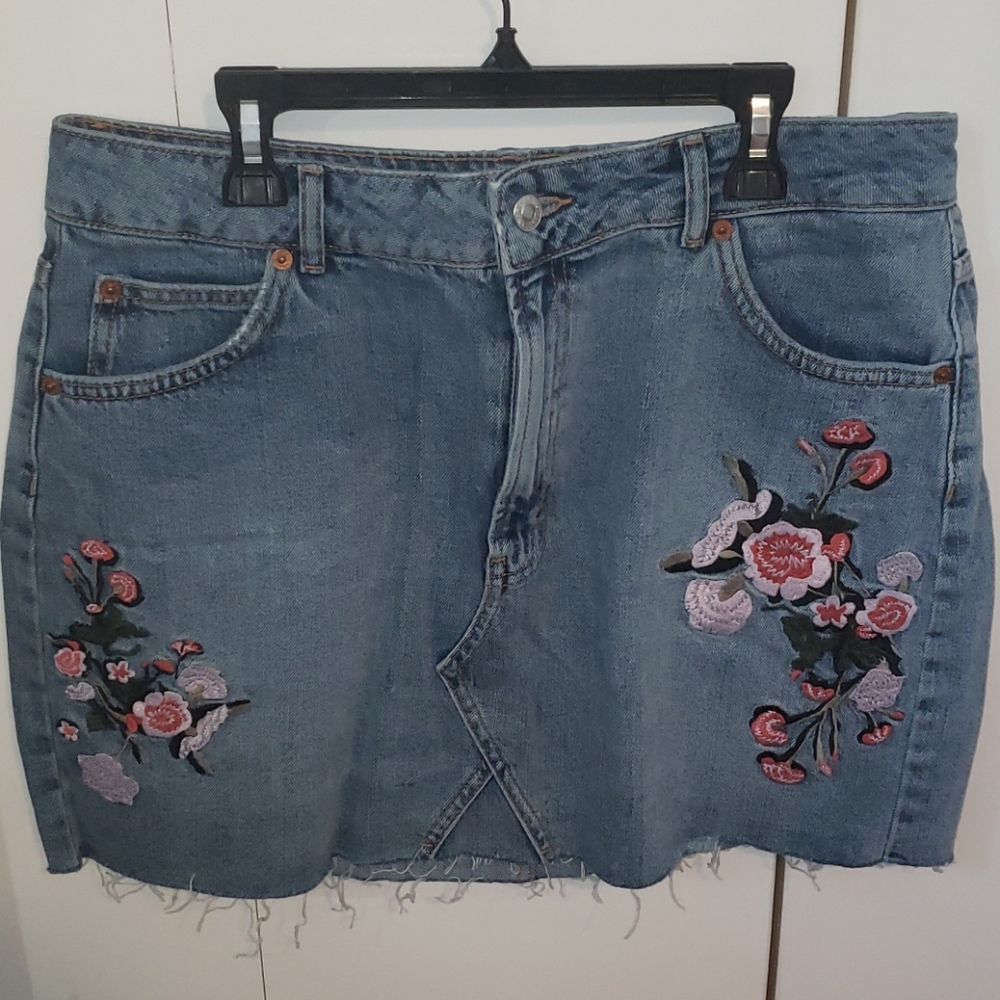 Jean skirt made by Topshop